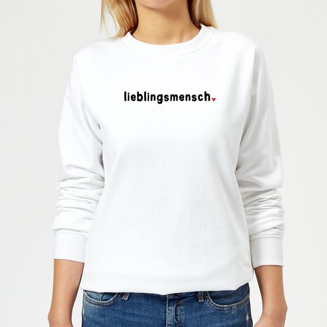 Lieblingsmensch Frauen Pullover - Weiß - L - Weiß on Productcaster.