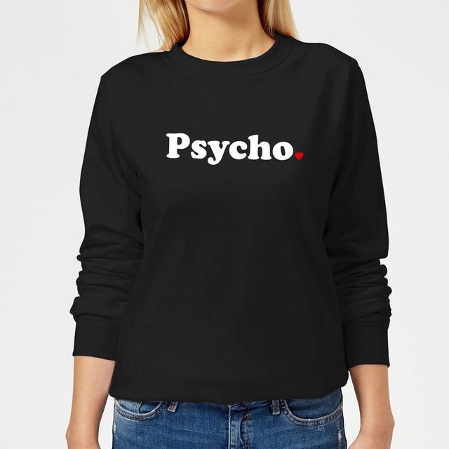 Psycho Frauen Pullover - Schwarz - XS - Schwarz on Productcaster.