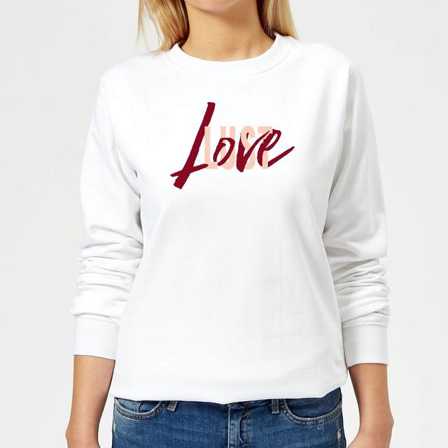 Love & Lust Frauen Pullover - Weiß - M - Weiß on Productcaster.