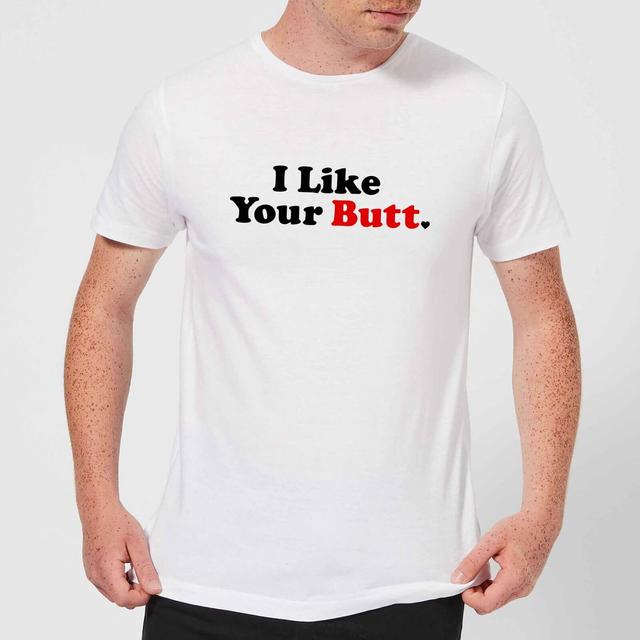 I Like Your Butt T-Shirt - White - XXL - Weiß on Productcaster.