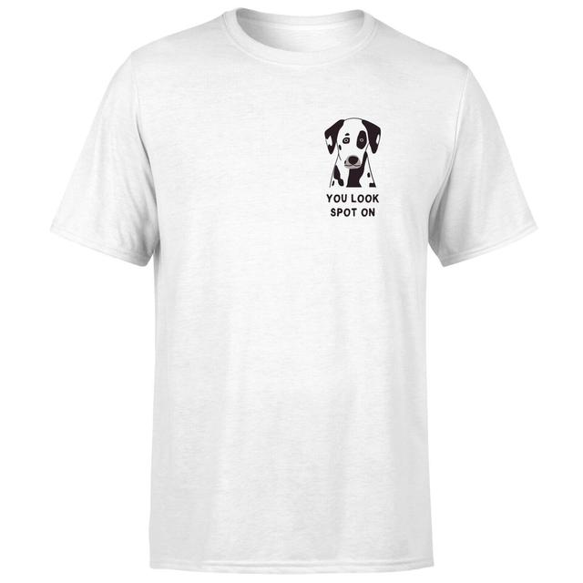 You Look Spot On T-Shirt - White - M - Weiß on Productcaster.