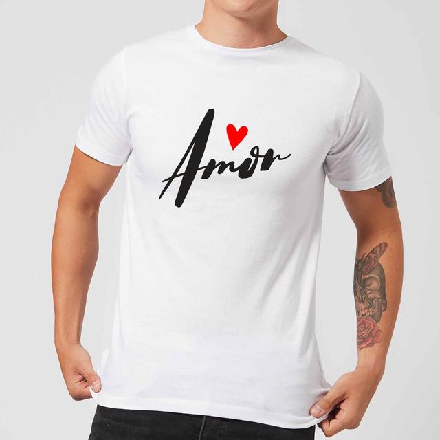 Amor T-Shirt - White - M - Weiß on Productcaster.