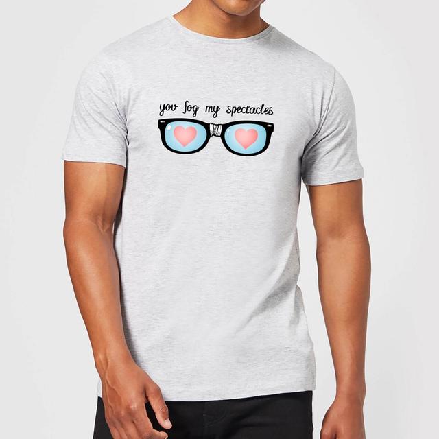 You Fog My Spectacles T-Shirt - Grey - XXL - Grau on Productcaster.