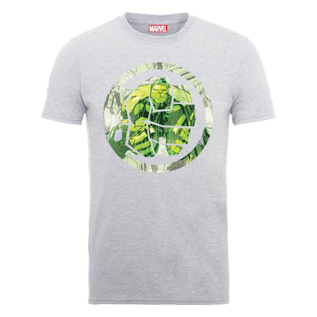 Marvel Avengers Assemble Hulk Montage T-Shirt - Grau - L on Productcaster.