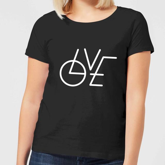 LOVE Modern Women's T-Shirt - Black - L - Schwarz on Productcaster.