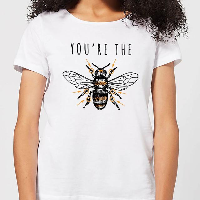 You're The Bees Knees Women's T-Shirt - White - S - Weiß on Productcaster.