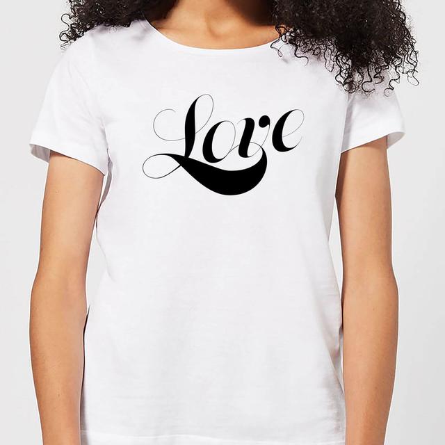 Love Women's T-Shirt - White - L - Weiß on Productcaster.