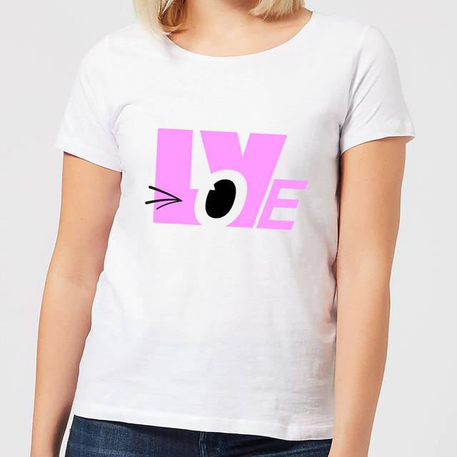 Love Wink Women's T-Shirt - White - XXL - Weiß on Productcaster.