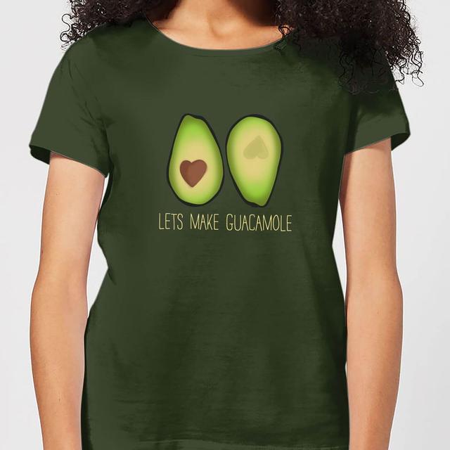 Lets Make Guacamole Women's T-Shirt - Forest Green - S - Forest Green on Productcaster.