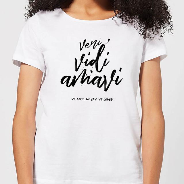 We Came. We Saw. We Loved. Women's T-Shirt - White - M - White on Productcaster.