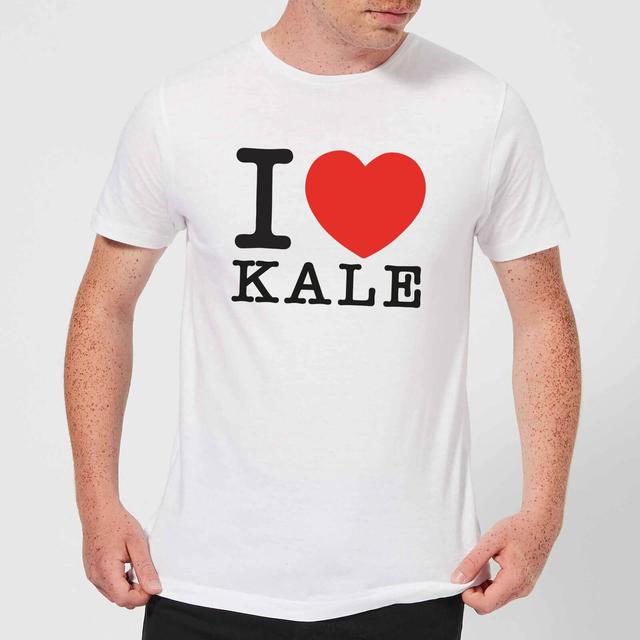 I Heart Kale T-Shirt - White - S - Weiß on Productcaster.