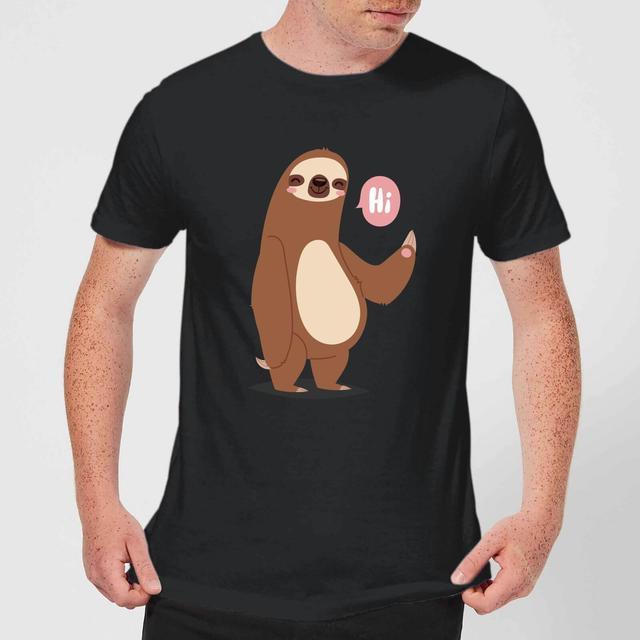 Sloth Hi T-Shirt - Black - XXL - Schwarz on Productcaster.