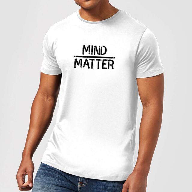 Mind Over Matter T-Shirt - White - 5XL - Weiß on Productcaster.