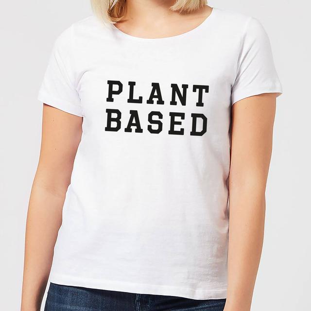 Plant Based Women's T-Shirt - White - XL - Weiß on Productcaster.