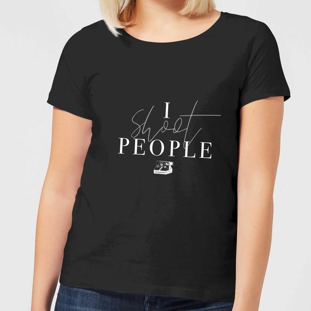 I Shoot People Women's T-Shirt - Black - XXL - Schwarz on Productcaster.