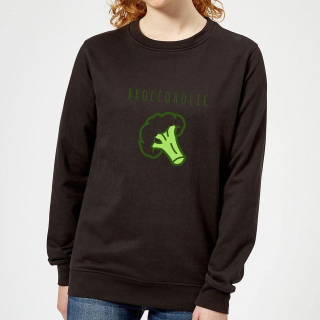 Broccoholic Women's Sweatshirt - Black - XL - Schwarz on Productcaster.