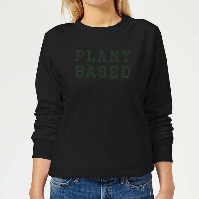 Plant Based Women's Sweatshirt - Black - XXL - Schwarz on Productcaster.