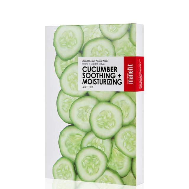 Manefit Beauty Planner Cucumber Soothing + Moisturizing Mask (Box of 5) on Productcaster.