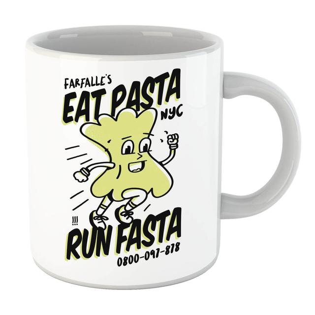 Eat Pasta Run Fasta Mug on Productcaster.