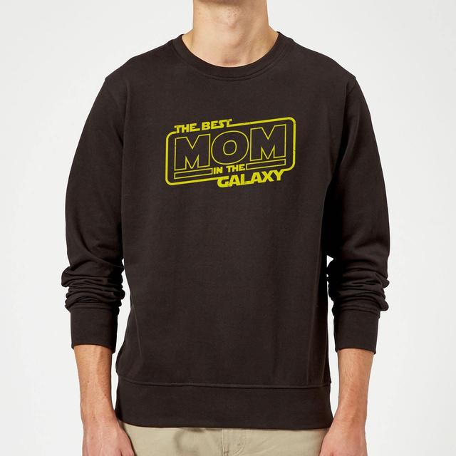 Best Mom In The Galaxy Sweatshirt - Black - XXL - Schwarz on Productcaster.