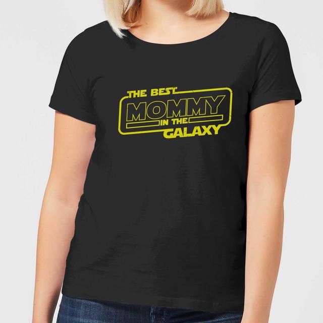 Best Mommy In The Galaxy Women's T-Shirt - Black - XXL - Schwarz on Productcaster.