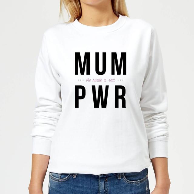 MUM PWR Women's Sweatshirt - White - XL - Weiß on Productcaster.