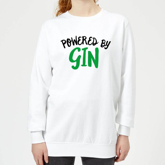 Powered By Gin Women's Sweatshirt - White - S - Weiß on Productcaster.