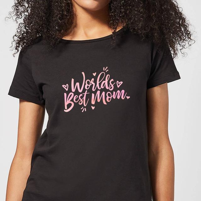 Worlds Best Mom Women's T-Shirt - Black - XL on Productcaster.