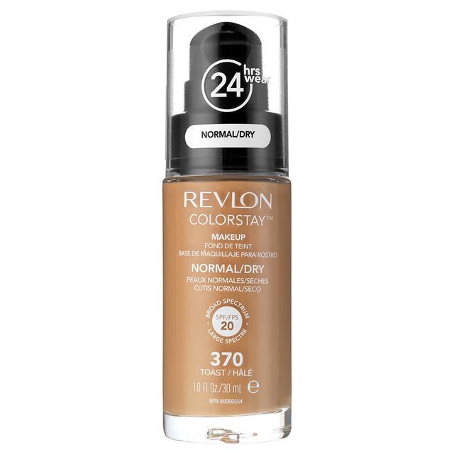 Revlon ColorStay Make-Up Foundation for Normal/Dry Skin (Various Shades) - Toast on Productcaster.