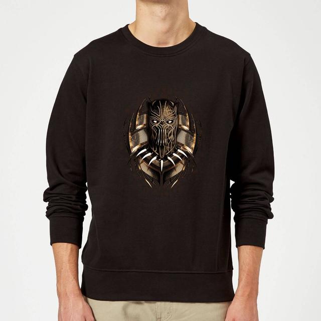 Black Panther Gold Eril Sweatshirt - Schwarz - XL - Schwarz on Productcaster.