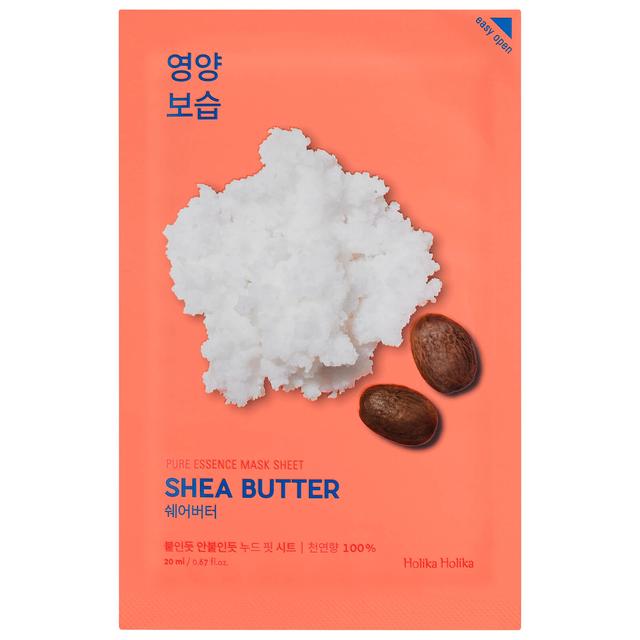 Holika Holika Pure Essence Mask Sheet 20ml (Various Options) - Shea Butter on Productcaster.