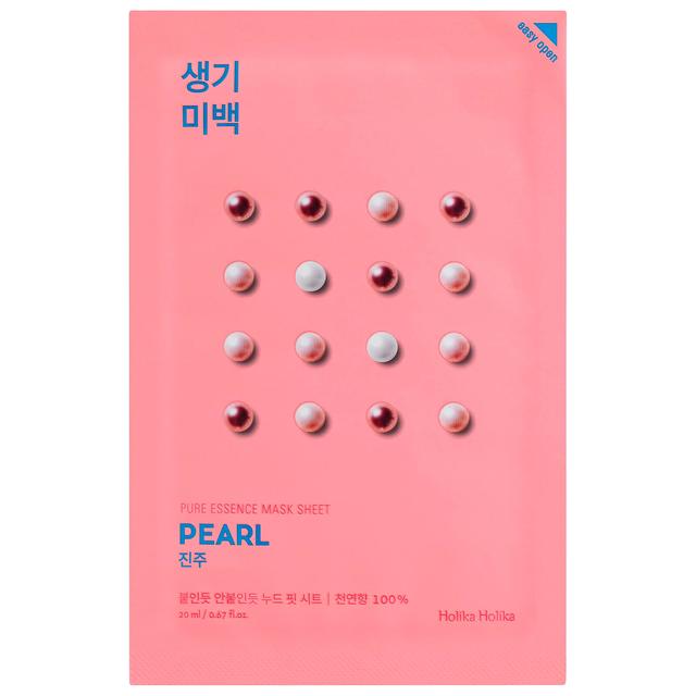 Holika Holika Pure Essence Mask Sheet 20ml (Various Options) - Pearl on Productcaster.