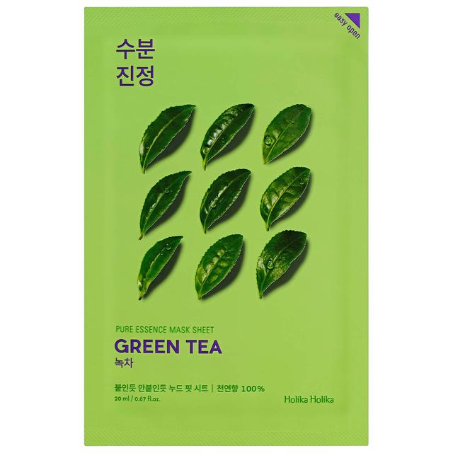 Holika Holika Pure Essence Mask Sheet 20ml (Various Options) - Green Tea on Productcaster.