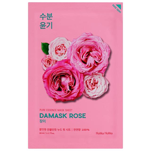 Holika Holika Pure Essence Mask Sheet 20ml (Various Options) - Damask Rose on Productcaster.