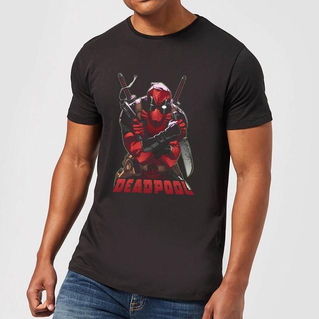 Marvel Deadpool Ready For Action T-Shirt - Schwarz - S on Productcaster.