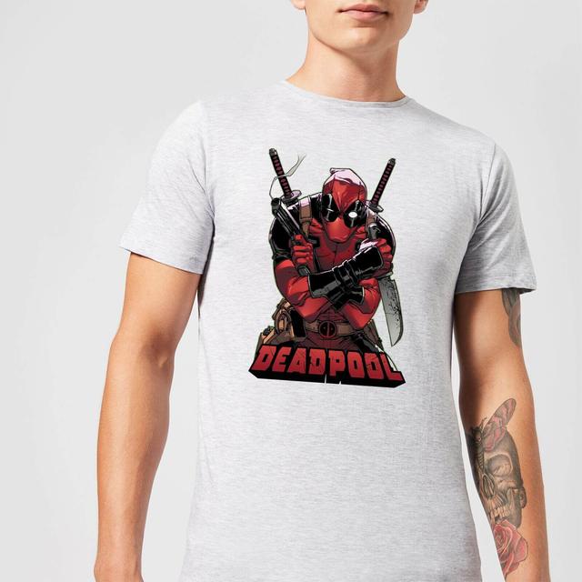 Marvel Deadpool Ready For Action T-Shirt - Grau - XS on Productcaster.