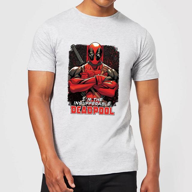 Marvel Deadpool Crossed Arms T-Shirt - Grau - XXL on Productcaster.