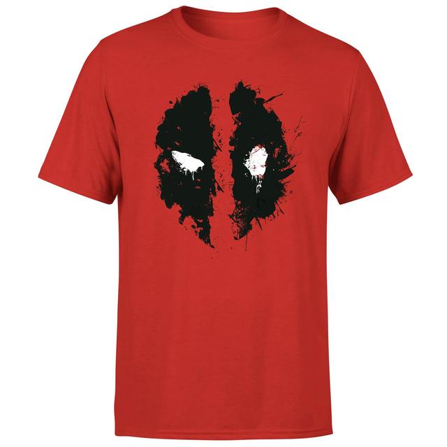 Camiseta Deadpool Splat Face de Marvel - Rojo - S on Productcaster.