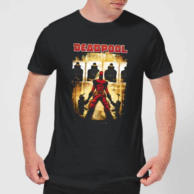 T-Shirt Homme Deadpool (Marvel) Cible - Noir - XS on Productcaster.