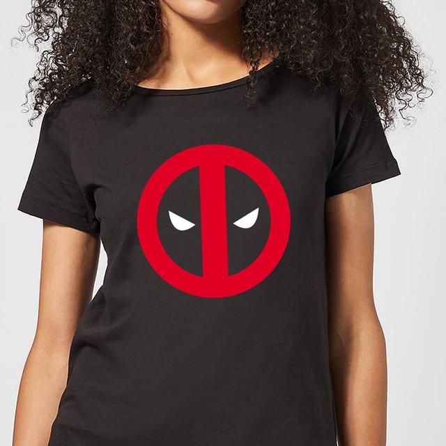 Marvel Deadpool Clean Logo Frauen T-Shirt - Schwarz - L on Productcaster.