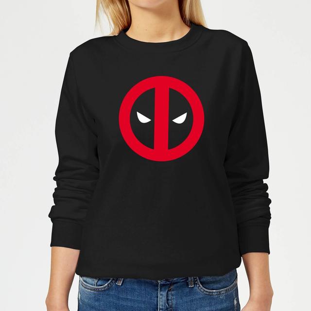 Sudadera Deadpool Clean Logo para mujer - Negro - M - Negro on Productcaster.