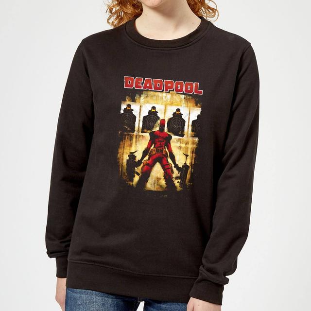 Marvel Deadpool Target Practice Women's Sweatshirt - Black - M - Black on Productcaster.