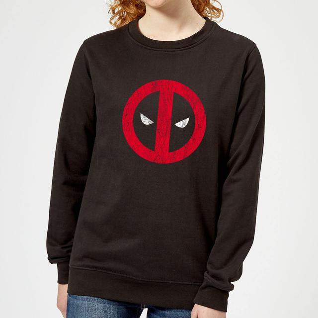 Sudadera Deadpool Craked Logo para mujer de Marvel - Negro - 5XL - Negro on Productcaster.