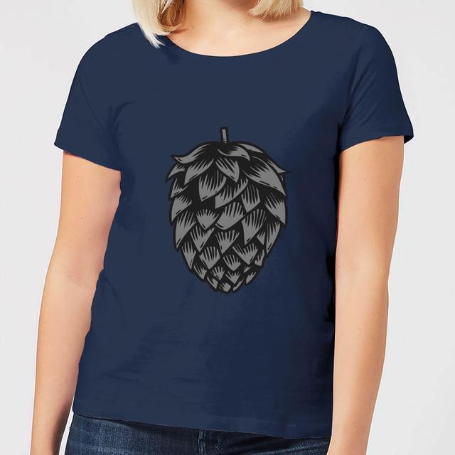 Beershield Hop Women's T-Shirt - Navy - M - Marineblau on Productcaster.