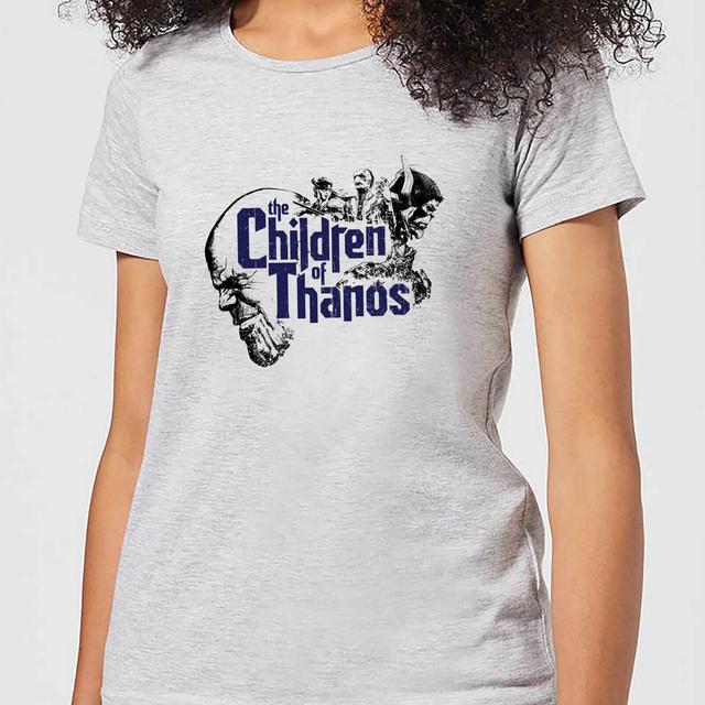 Camiseta para mujer Avengers Infinity War Children Of Thanos de Marvel - Gris - 4XL on Productcaster.