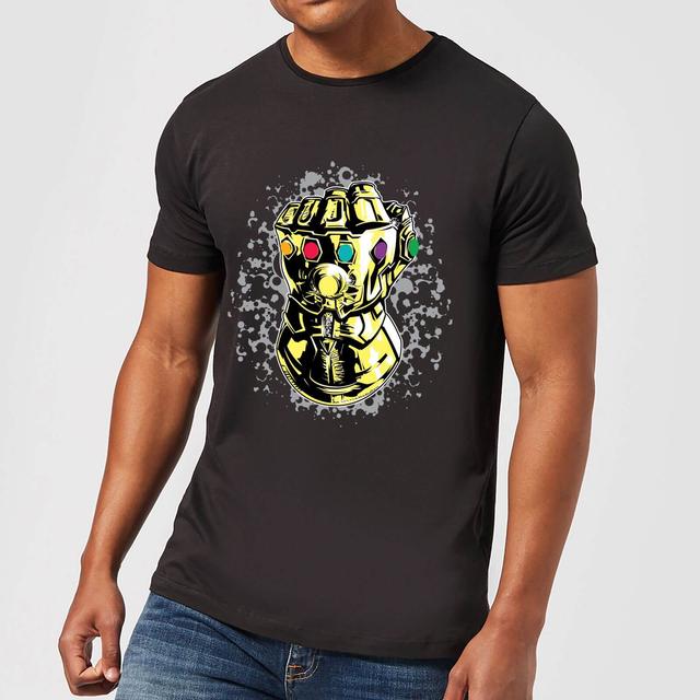 Marvel Avengers Infinity War Fist Comic T-Shirt - Noir - S on Productcaster.