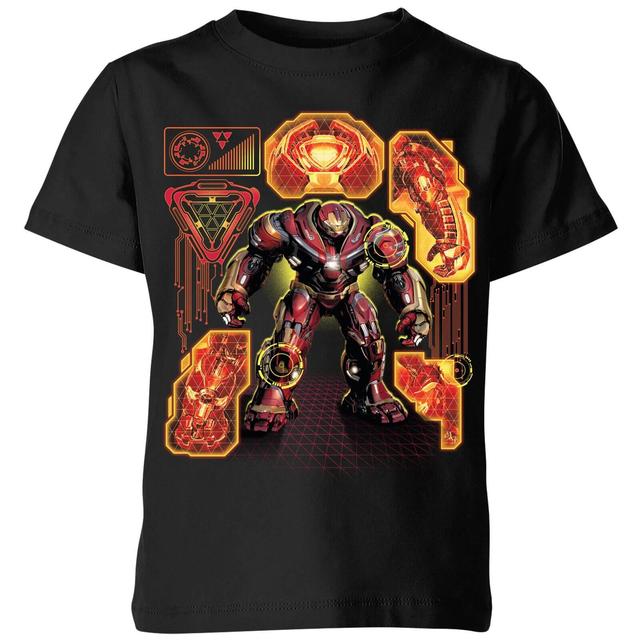 Marvel Avengers Infinity War Hulkbuster Kids' T-Shirt - Black - 7-8 Years on Productcaster.