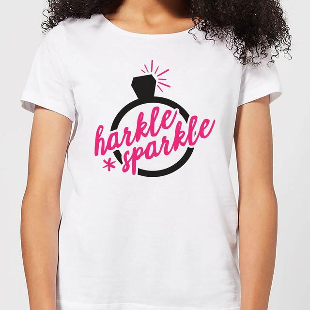 Harkle Sparkle Women's T-Shirt - White - M - Weiß on Productcaster.