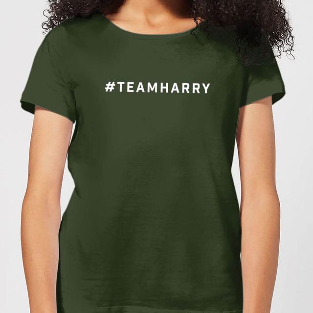 #TeamHarry Women's T-Shirt - Forest Green - M - Forest Green on Productcaster.