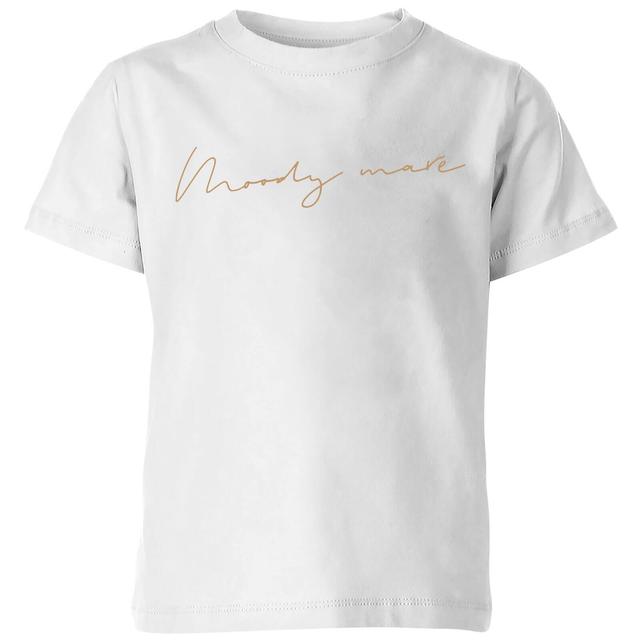 Moody Mare Kids' T-Shirt - White - 7-8 Jahre - Weiß on Productcaster.